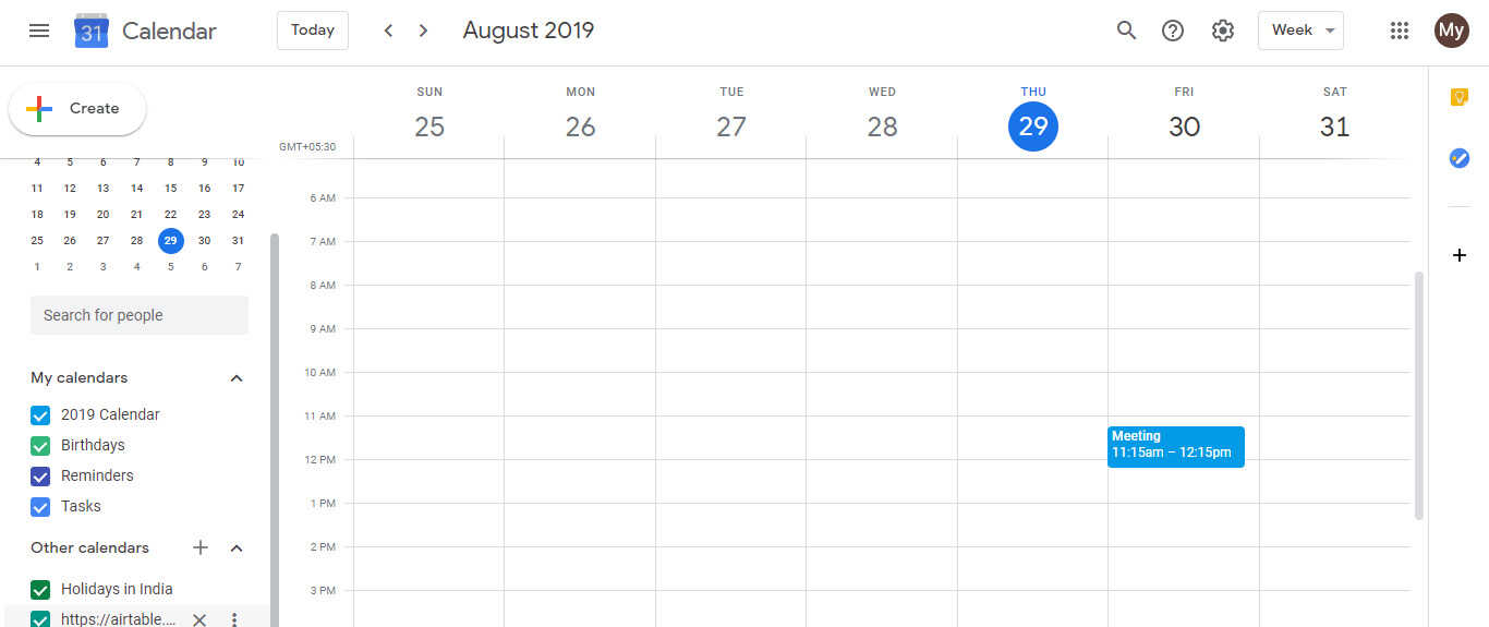 undo calendar import google for mac