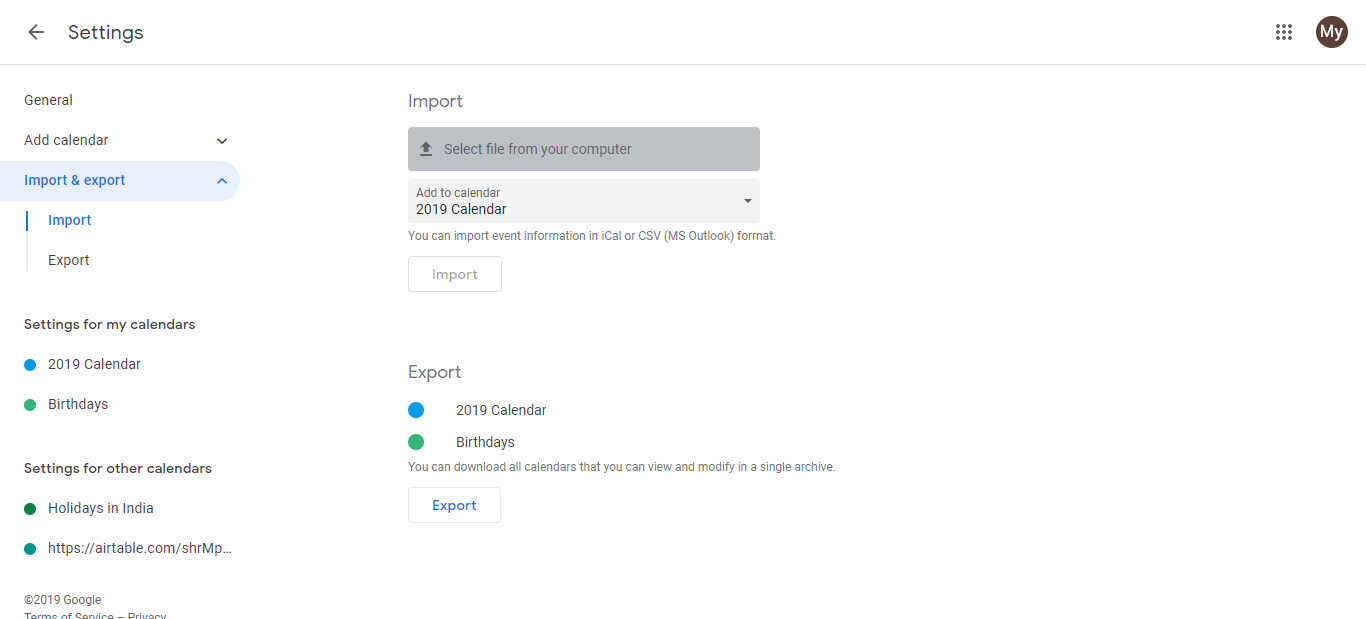 import calendar csv into outlook