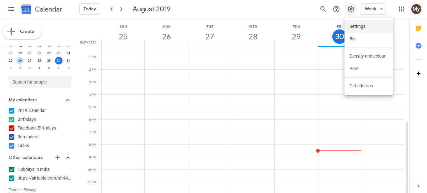 How to block all Google calendar invites? Google Calendar Handbook