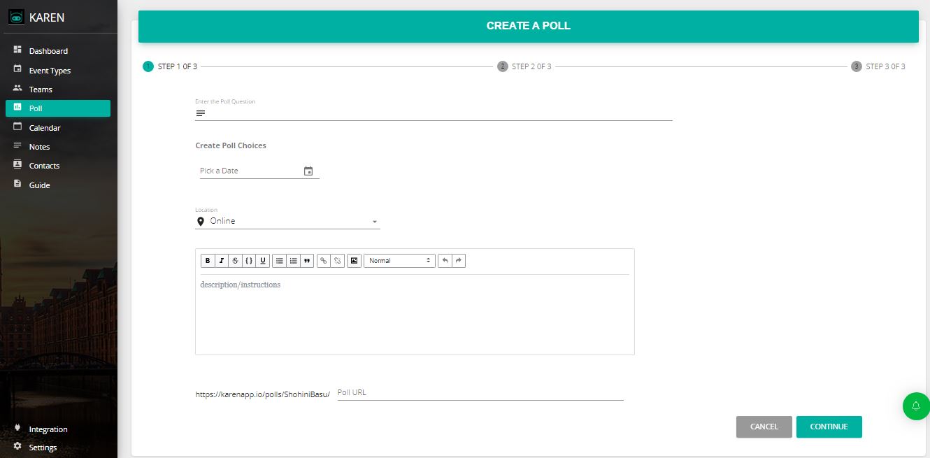 Acuity Scheduling interface for appointment booking facilities