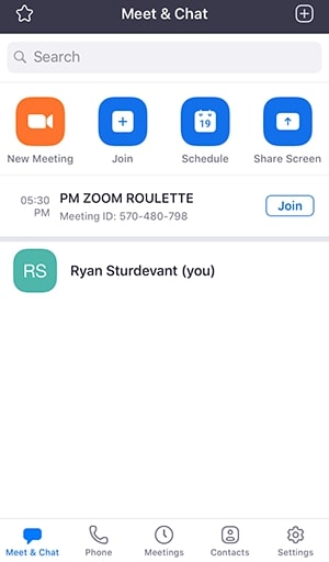 join zoom meeting from two devices